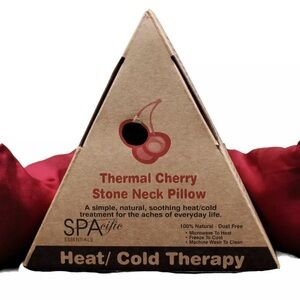 SPA Cific Thermal Cherry Stone Neck Pillow